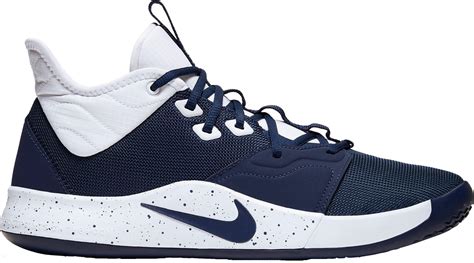 navy blue nike basketball shoes.